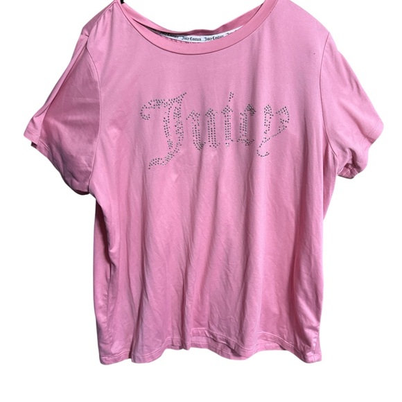 Juicy Couture Pink Short Sleeve Tee - Picture 1 of 4